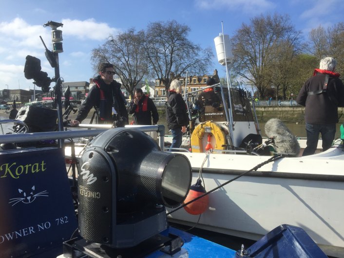 Aerial Camera Systems, filming, Boat Race.
