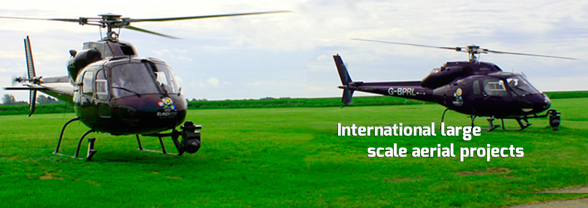 International large scale aerial projects