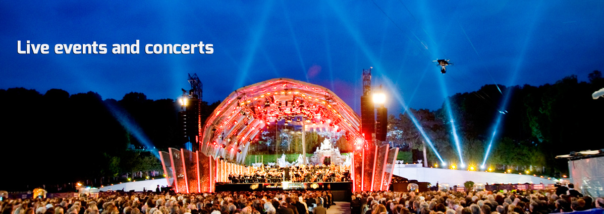 Live events and concerts