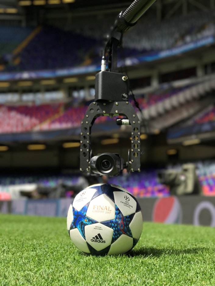 Bespoke 4K camera filming football