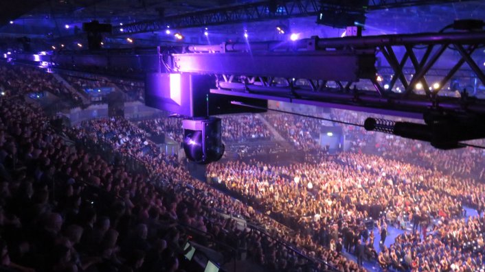 Sports Personality of the Year, Aerial camera filming, track and rail, SMARTHead