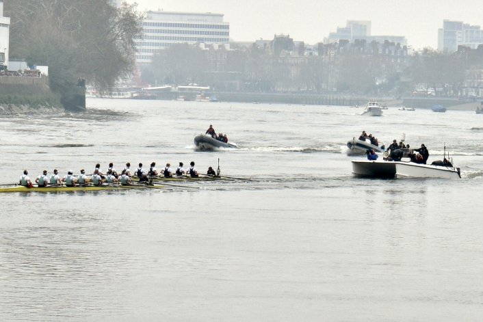 Aerial Camera,Filming,Boat Race